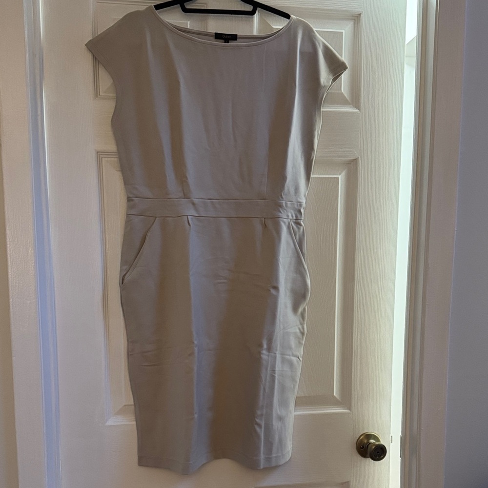 Quince / Women's Ultra Stretch Ponte Cap Sleeve Dress